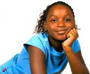 Thinking girl